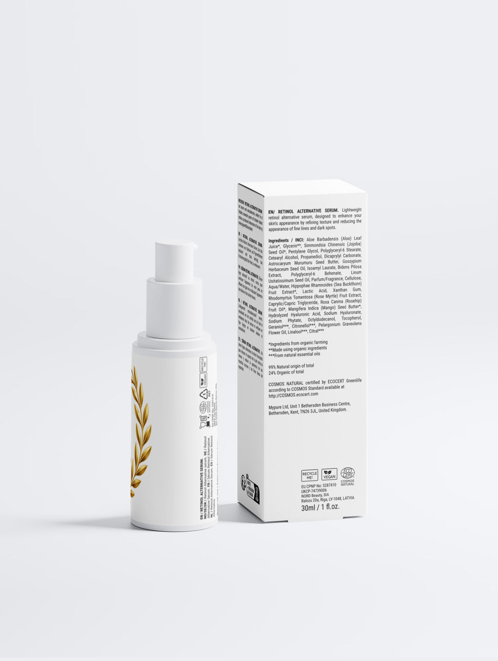 Sérum alternatif au rétinol